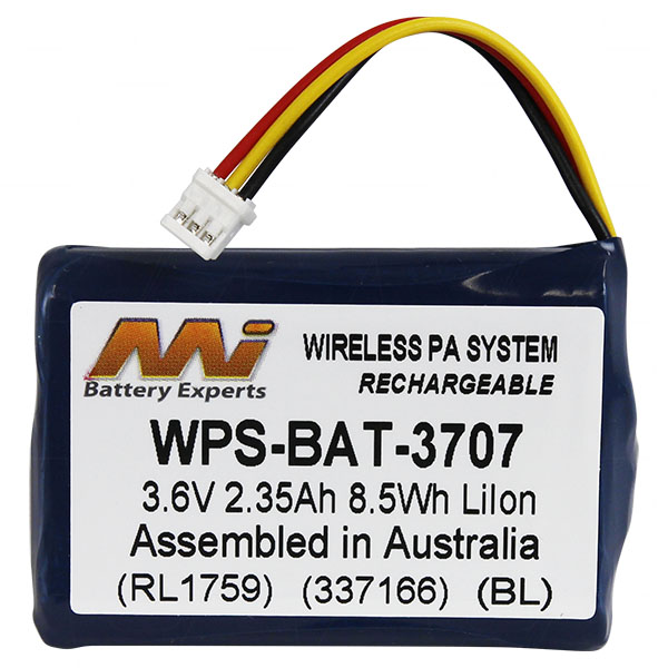 MI Battery Experts WPS-BAT-3707